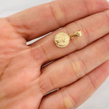 Dije San Benito 0.6g / 2cm Oro Amarillo 18K