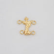 Herraje San Miguel Arcangel 0.4g / 1.2cm Oro Amarillo 18K