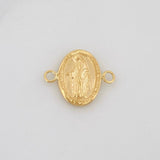 Herraje Virgen Milagrosa 0.55g / 1.5cm Oro Amarillo 18K