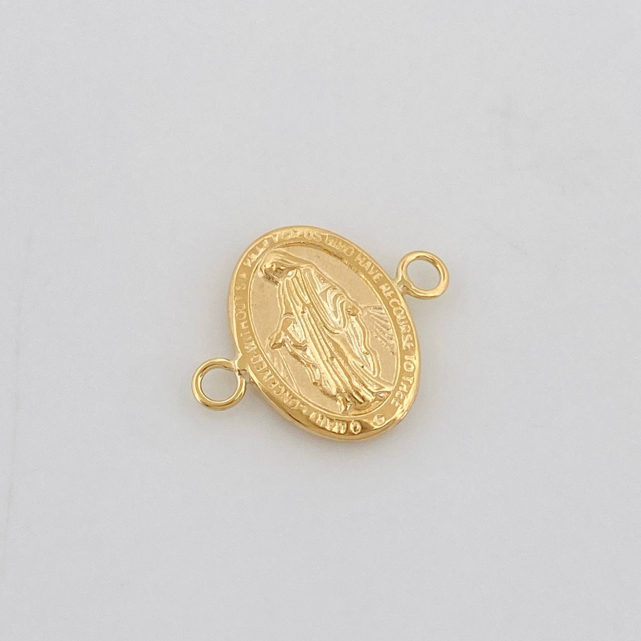 Herraje Virgen Milagrosa 0.55g / 1.5cm Oro Amarillo 18K