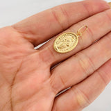 Dije Virgen Milagrosa 1.15g / 3cm Oro Amarillo 18K