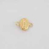 Herraje Virgen de Guadalupe 0.25g / 1cm Oro Amarillo 18K