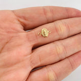 Herraje Virgen de Guadalupe 0.25g / 1cm Oro Amarillo 18K