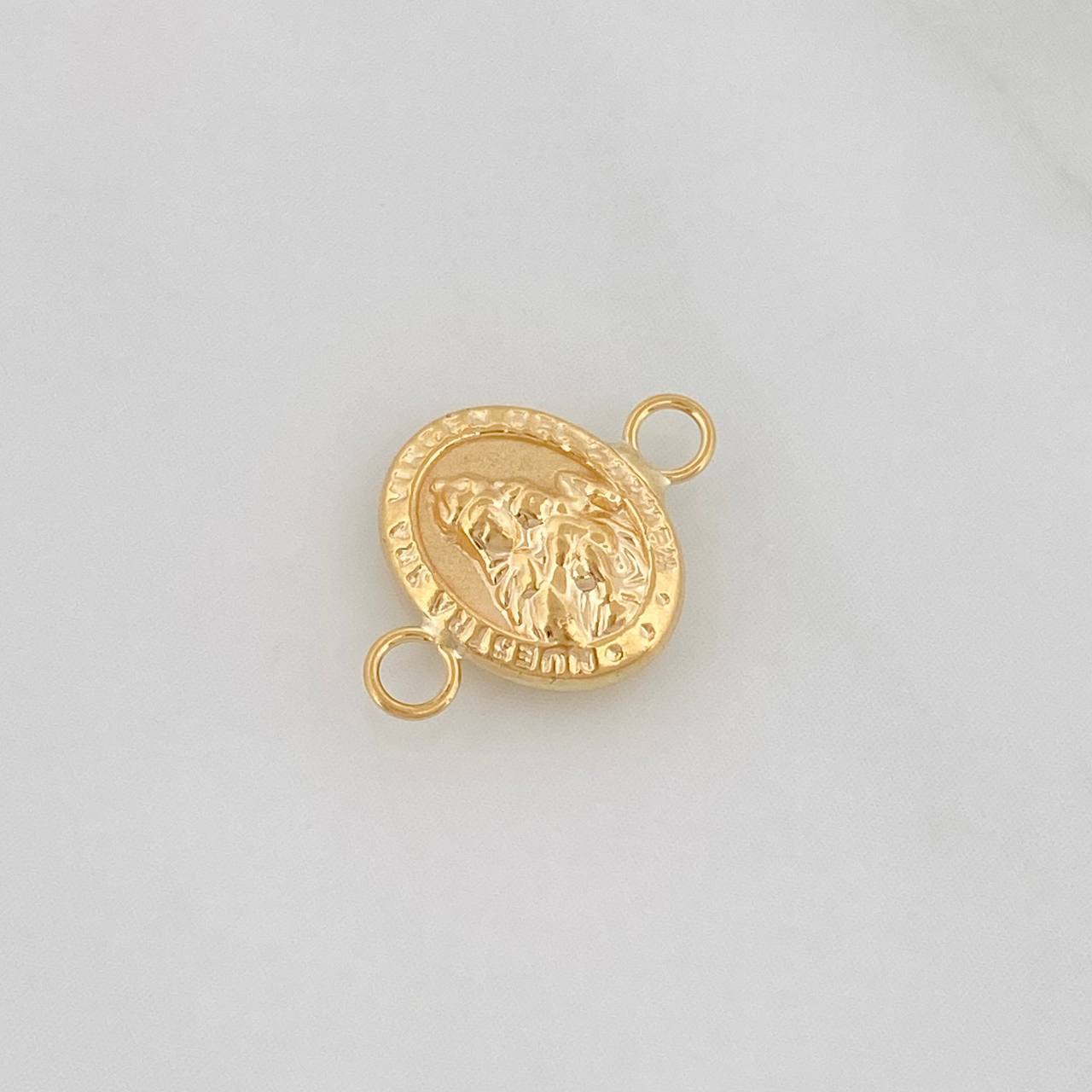 Herraje Virgen del Carmen 0.4g / 1.3cm Oro Amarillo 18K