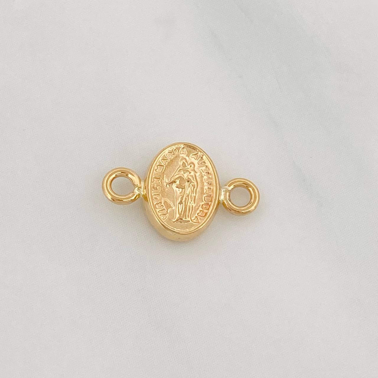 Herraje Virgen del Carmen 0.3g / 1cm Oro Amarillo 18K