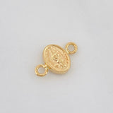 Herraje Virgen del Carmen 0.3g / 1cm Oro Amarillo 18K