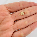 Herraje Virgen del Carmen 0.3g / 1cm Oro Amarillo 18K