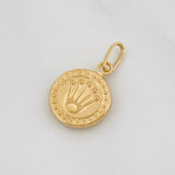 Dije Corona 0.5g / 1.7cm Oro Amarillo 18K