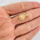 Dije Corona 0.5g / 1.7cm Oro Amarillo 18K
