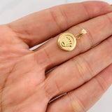 Dije Corona 0.85g / 2cm Oro Amarillo 18K