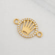 Herraje Corona 1g / 2cm Oro Amarillo 18K