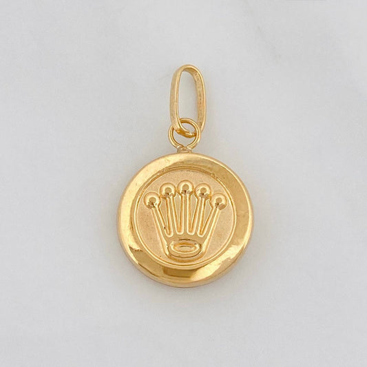 Dije Corona 0.6g / 3cm Oro Amarillo 18K