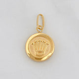 Dije Corona 0.6g / 3cm Oro Amarillo 18K