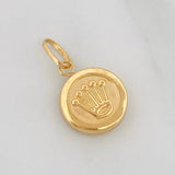 Dije Corona 0.6g / 3cm Oro Amarillo 18K