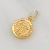 Dije Corona 0.6g / 3cm Oro Amarillo 18K