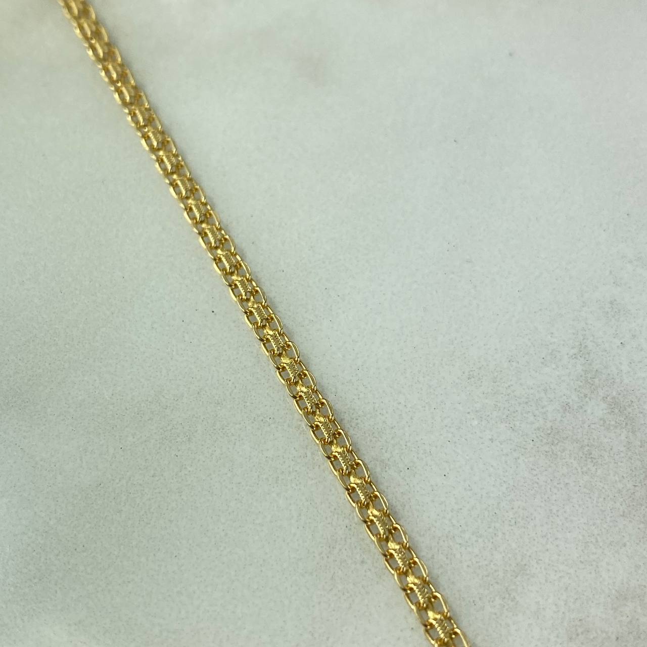 Pulso Chino 2.65gr / 20cm / 2.5mm Oro Amarillo +1