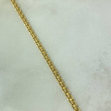 Pulso Chino 2.65gr / 20cm / 2.5mm Oro Amarillo +1