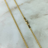 Cadena China 8.65gr / 60cm / 2.5mm Oro Amarillo +0