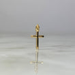 Dije Cruz 0.4gr / 2.1cm Troquelado Oro Amarillo