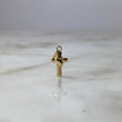 Dije Cruz De Penitencia 0.4gr / 2cm Troquelada Oro Amarillo