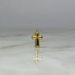 Dije Cruz Bordeada 0.5gr / 2cm Troquelada Oro Amarillo