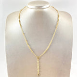 Rosario Crúz Virgen Milagrosa 6.75gr / 50cm / Oro Amarillo 18K