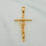 Dije Cruz Cristo 3.65gr / 4.2cm / Oro Amarillo 18K $