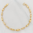 Pulso Rustico Corona 4.1g / 19.5cm / 4.1mm Oro Amarillo 18K