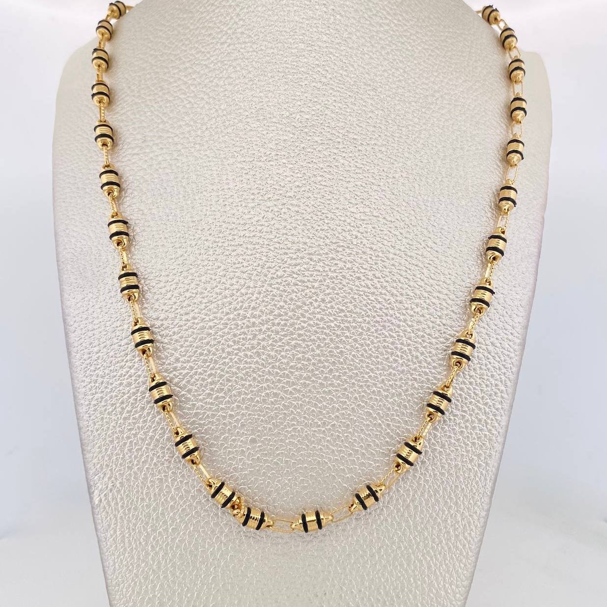Cadena Rustica Barril 13.65g / 60cm / 4.4mm Oro Amarillo 18K