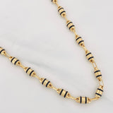 Cadena Rustica Barril 13.65g / 60cm / 4.4mm Oro Amarillo 18K