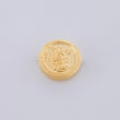 Herraje San Miguel Arcángel Mate 0.7g / 1.2cm Oro Amarillo 18K