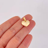 Dije Corazón 0.9g / 2cm Oro Amarillo 18K