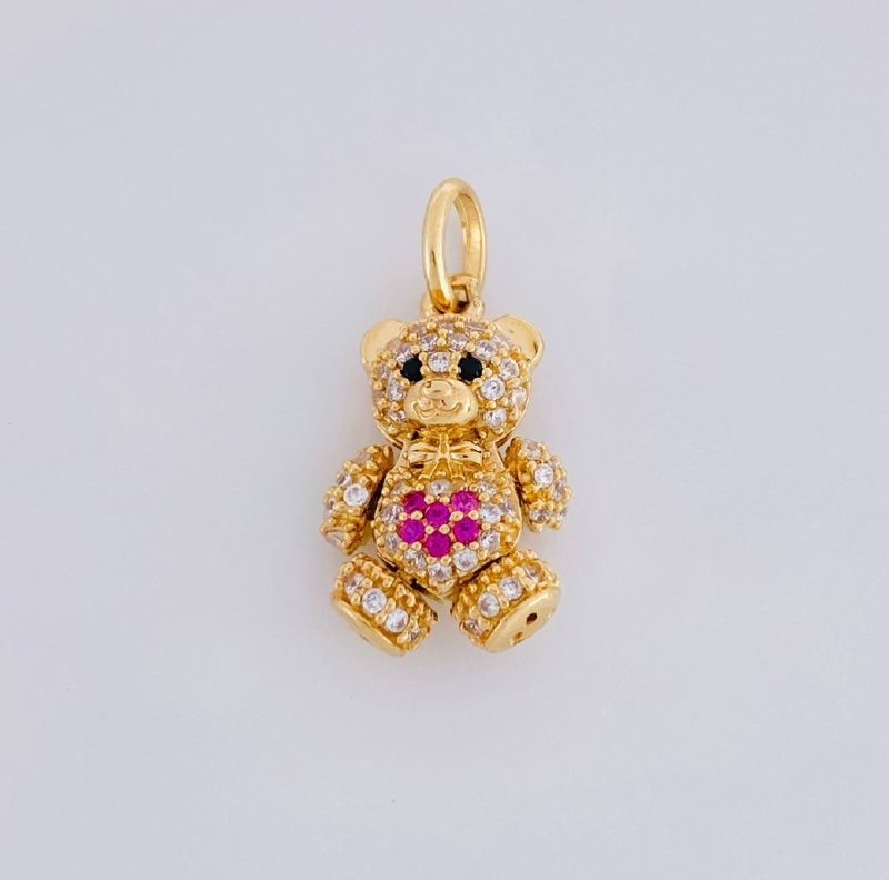 Dije Oso 2.6g / 2cm Oro Amarillo 18K