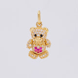 Dije Oso 2.65g / 2cm Oro Amarillo 18K