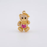 Dije Oso 2.65g / 2cm Oro Amarillo 18K