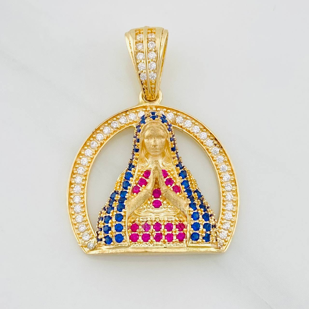 Dije Virgen de Guadalupe 4.25g / 2.9cm Oro Amarillo 18K