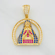 Dije Virgen de Guadalupe 4.25g / 2.9cm Oro Amarillo 18K