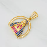 Dije Virgen de Guadalupe 4.25g / 2.9cm Oro Amarillo 18K