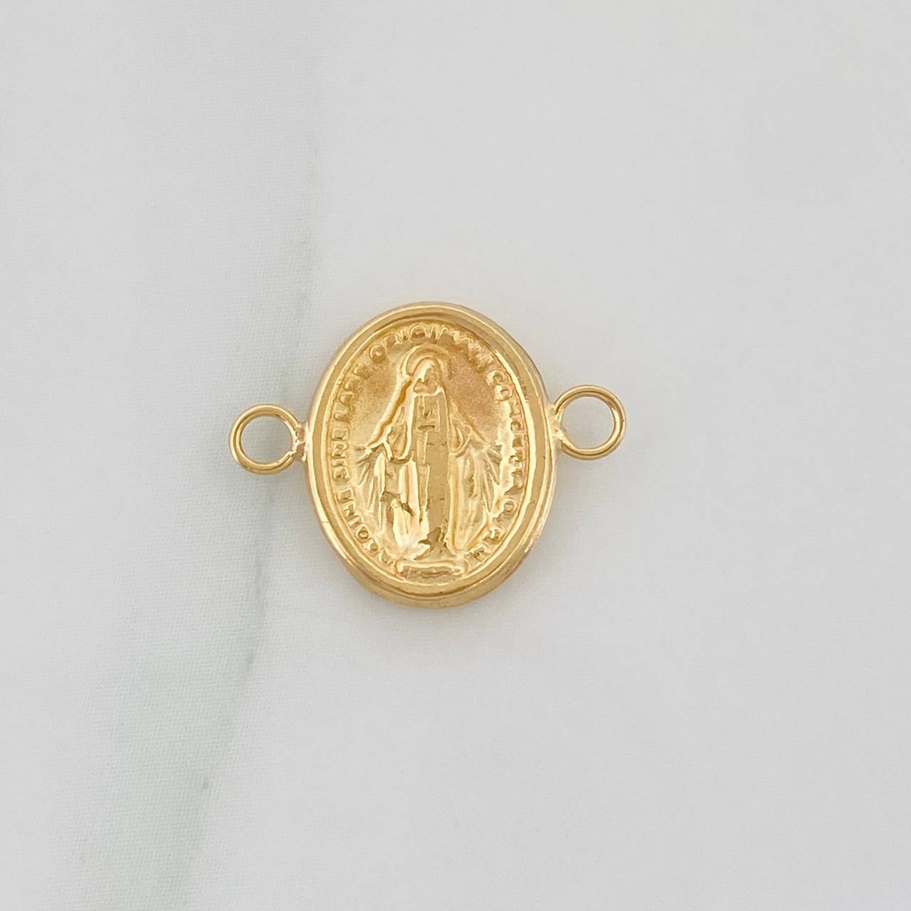 Herraje Virgen Milagrosa 0.6g / 1.5cm Oro Amarillo 18K