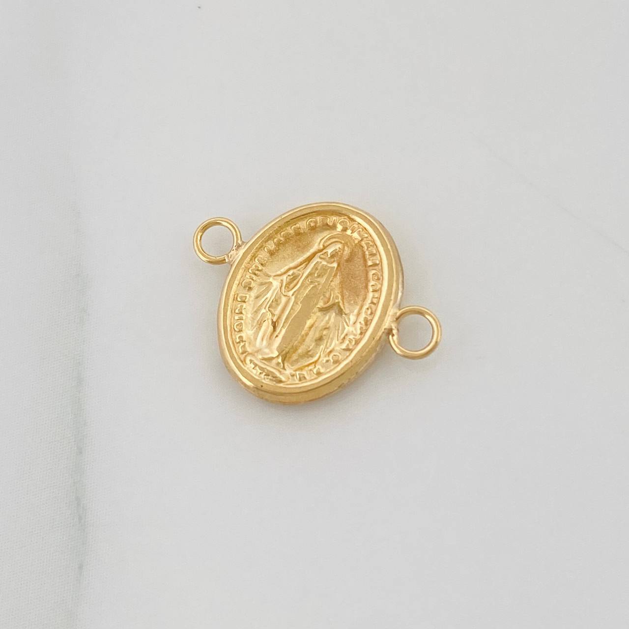 Herraje Virgen Milagrosa 0.6g / 1.5cm Oro Amarillo 18K