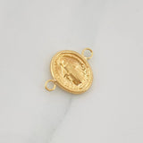 Herraje Virgen Milagrosa 0.6g / 1.5cm Oro Amarillo 18K
