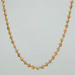 Cadena Militar 17.45gr / 61.5cm / 3mm Tres Oros 18K $