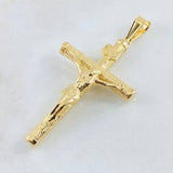 Dije Crúz Cristo  3.1gr / 5.5cm / Oro Amarillo 18K
