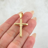 Dije Crúz 1.35gr / 4cm / Oro Amarillo 18K