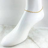 Tobillera GC 3.3gr / 25.5cm / Oro Amarillo 18K