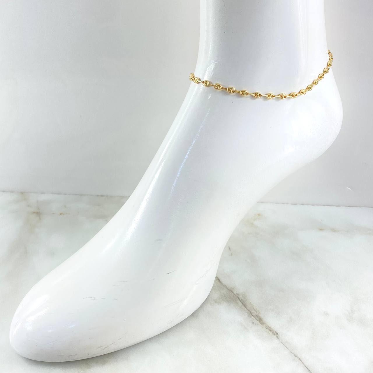 Tobillera GC 3.05gr / 26cm / Oro Amarillo 18K