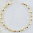 Pulso Tipo Militar 4.4gr / 21.5cm / Oro Amarillo 18K