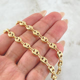 Cadena GC 8.5gr / 40cm / 6.2mm Oro Amarillo 18K