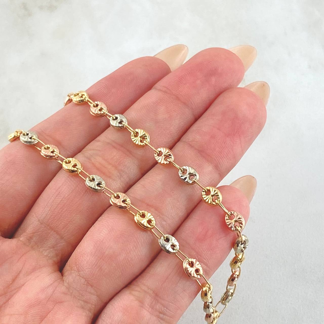Cadena GC 11.8gr / 60cm / Tres Oros 18K