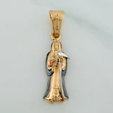Dije Santa Muerte 2.5gr / 3.1cm / Tres Oros 18K $